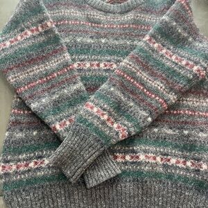 Chaps Ralph Lauren Vintage  Crewneck Wool Sweater Size Large